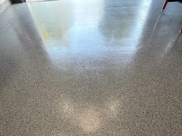 Topcoat gloss up close